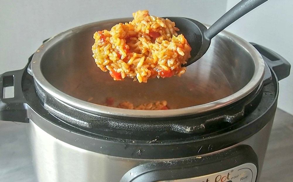 Instant Pot Mexican Rice - Easy Pressure Cooker Recipe - Upstate Ramblings