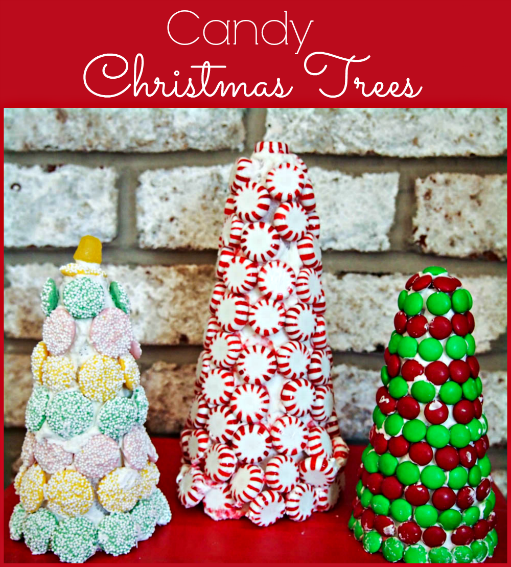 Candy Christmas Trees- Upstate Ramblings