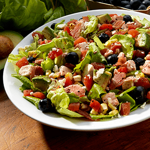Chicken Blueberry Chopped Salad Recipe from Redpack Tomatoes - Upstate ...