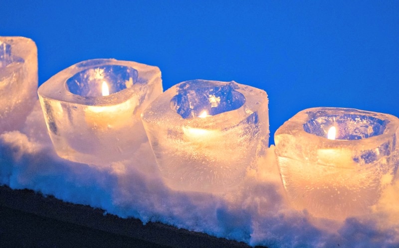 Ice Lanterns, I made these ice lanterns using an ice lanter…