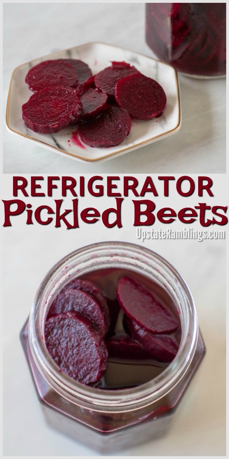 Refrigerator Pickled Beets - Upstate Ramblings
