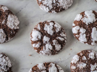 Chocolate Crinkle Cookies - Upstate Ramblings
