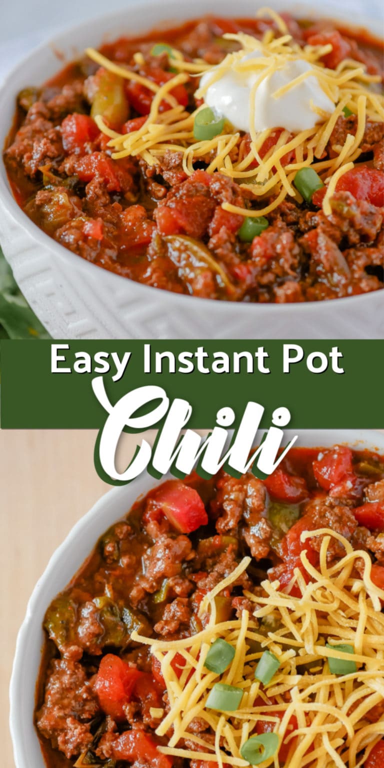 Easy Instant Pot Chili - Cincinnati Style - Upstate Ramblings