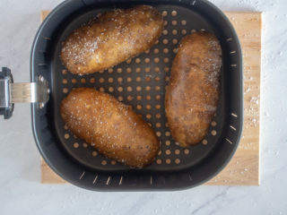 Easy Air Fryer Baked Potato - Upstate Ramblings
