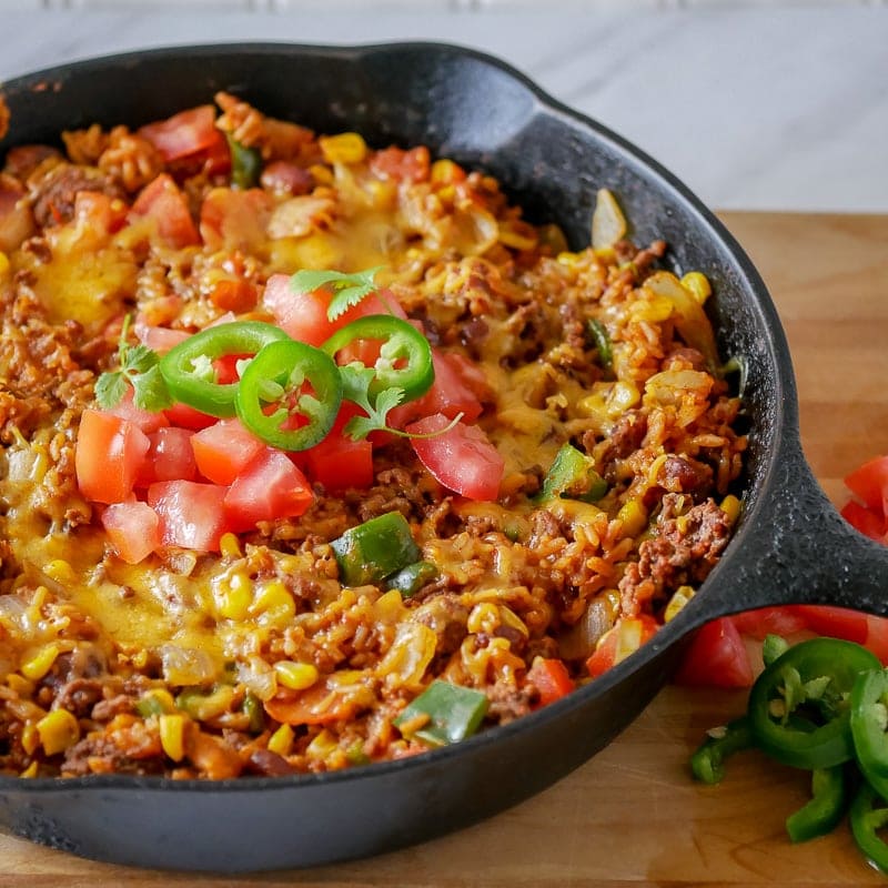 Taco Rice {One Pan} Gonna Want Seconds