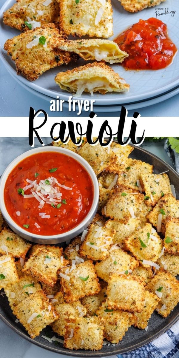 Air Fryer Ravioli | Easy Toasted Ravioli at Home - Upstate Ramblings