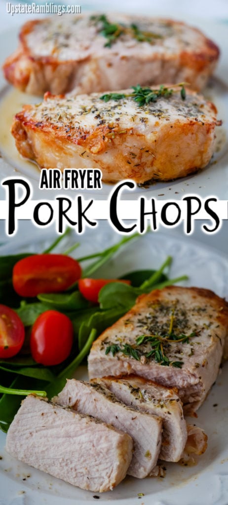 Easy Air Fryer Pork Chops - Upstate Ramblings