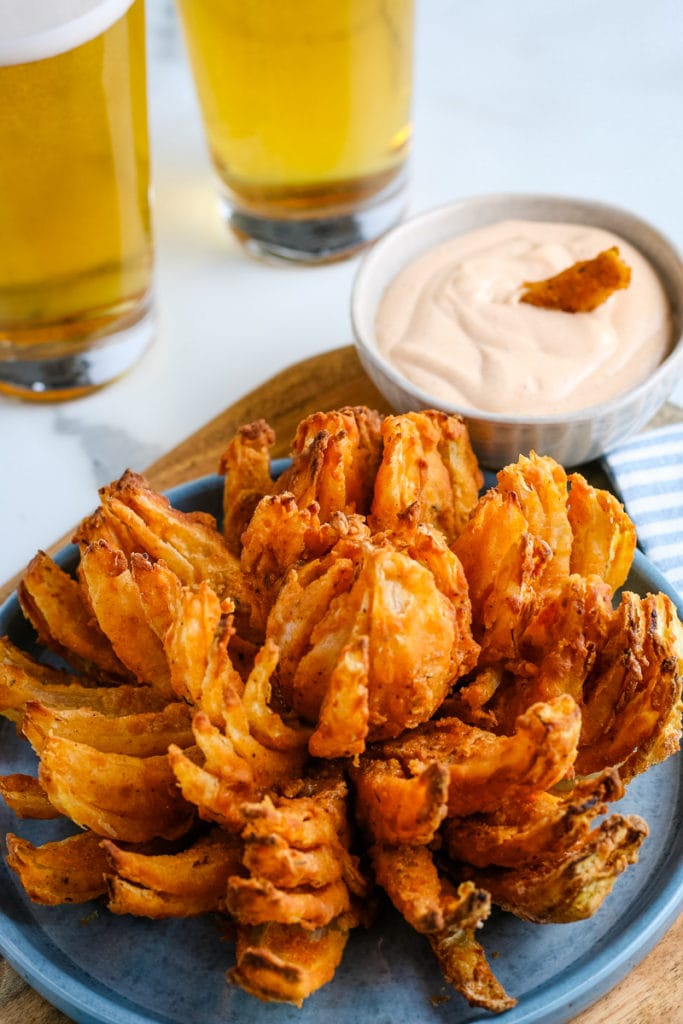 Air Fryer Blooming Onion Recipe - BoomHaven Farms
