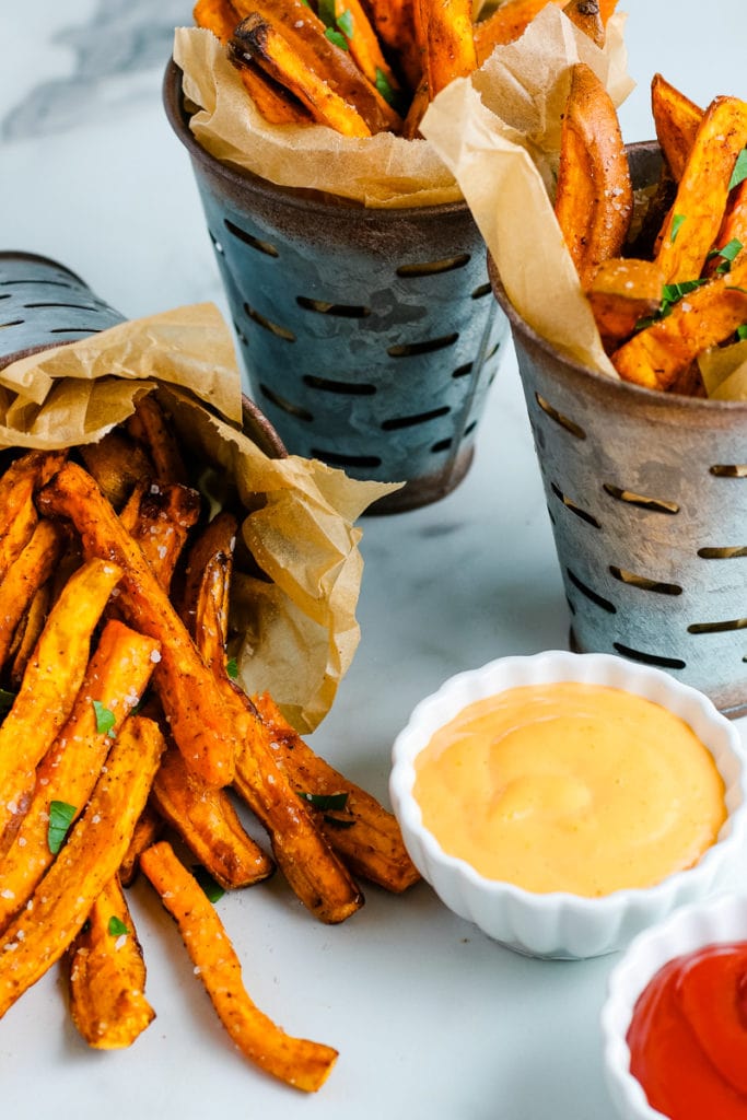 Air Fryer Sweet Potato Fries - Tastes Better from Scratch
