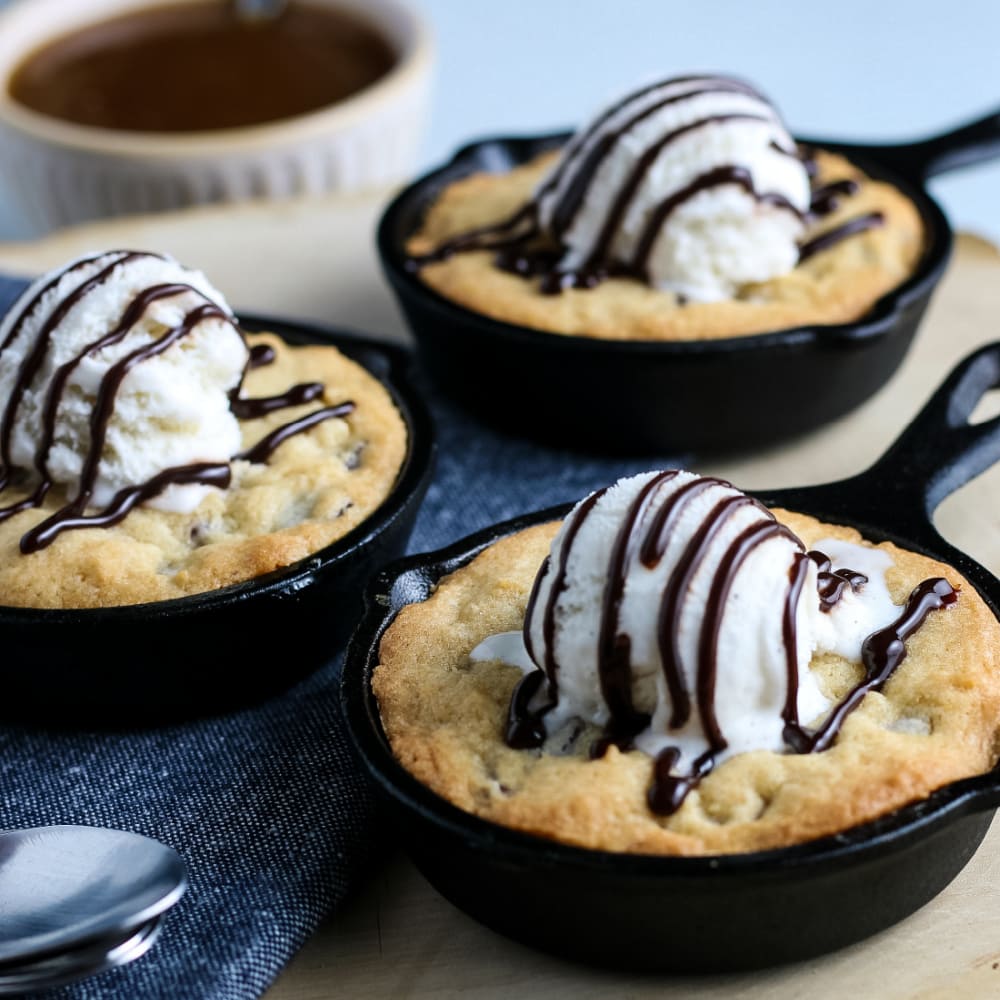 Chocolate Chip Skillet Cookie Recipe