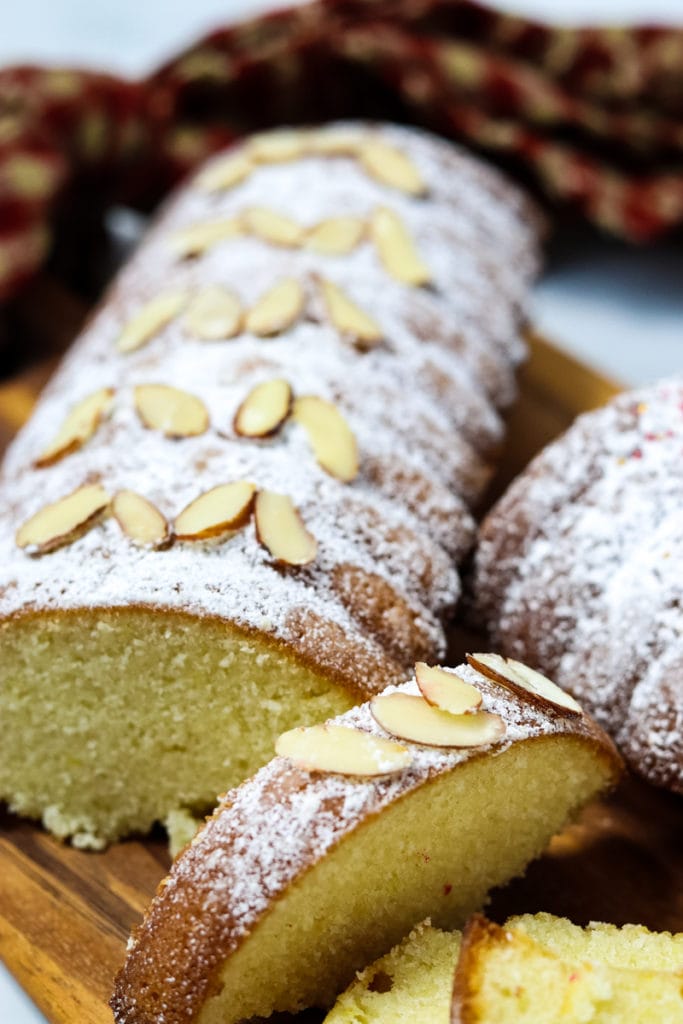 Scandinavian Swedish Almond Cake Pan with recipe #B250