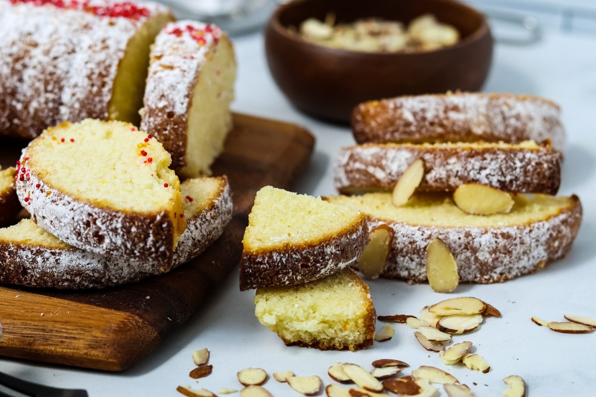 Looking In: Scandinavian Almond Cake