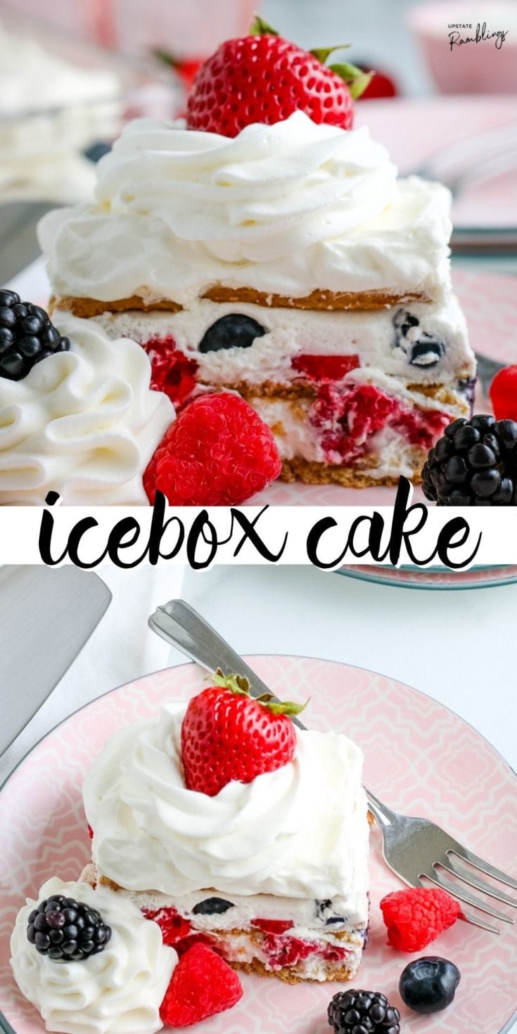 Easy No Bake Icebox Cake Recipe - Upstate Ramblings