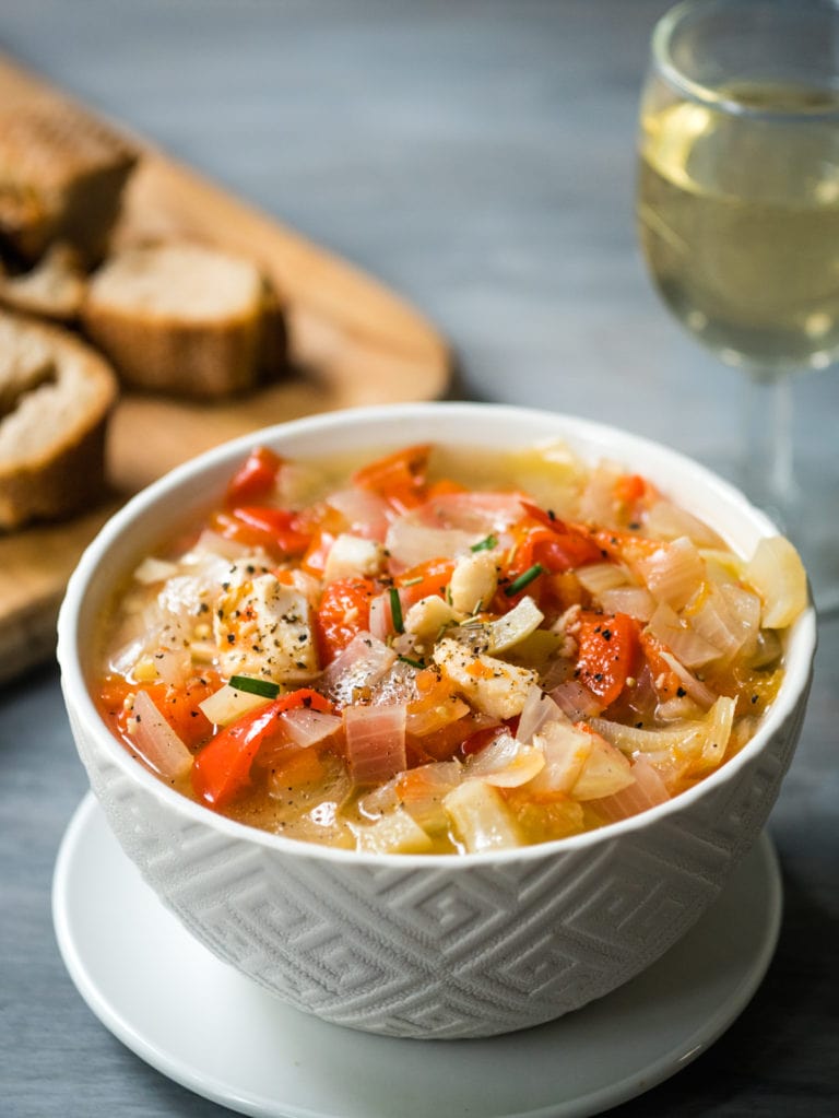 Easy and Delicious Instant Pot Fish Stew - Upstate Ramblings