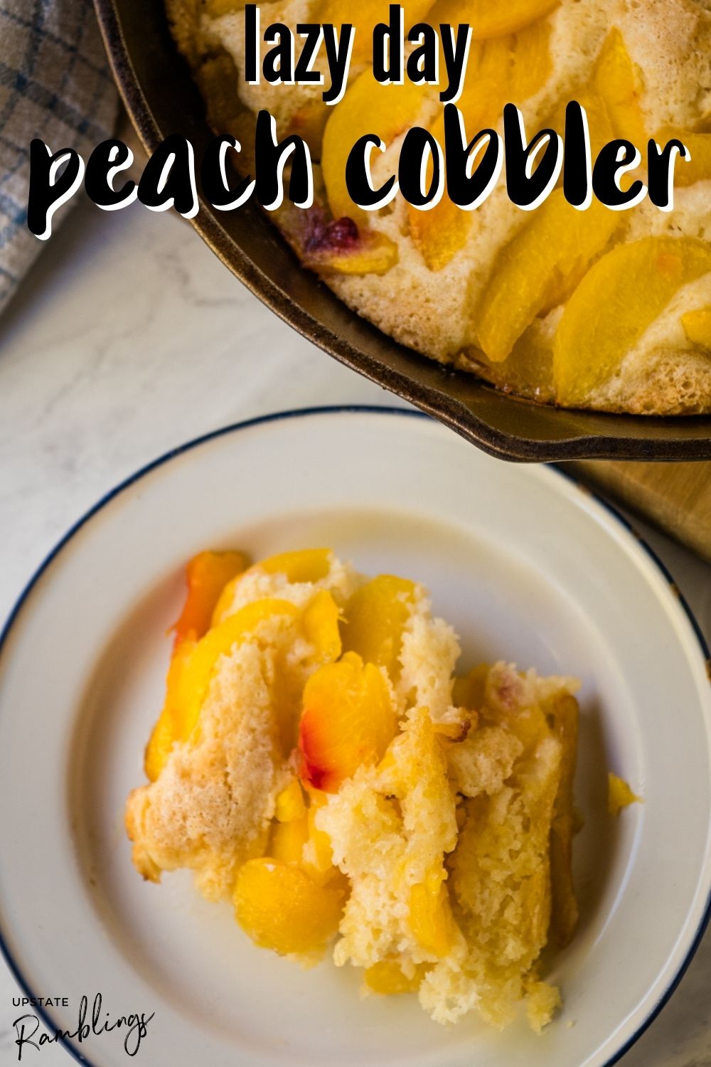The History of Peach Cobbler