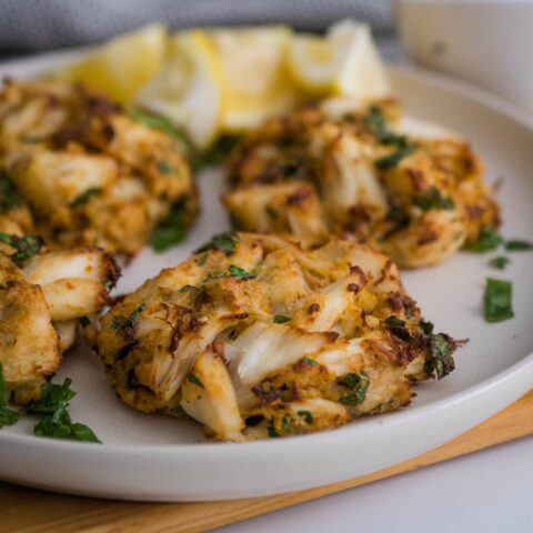 Air Fryer Crab Cakes - Maryland Style - Upstate Ramblings
