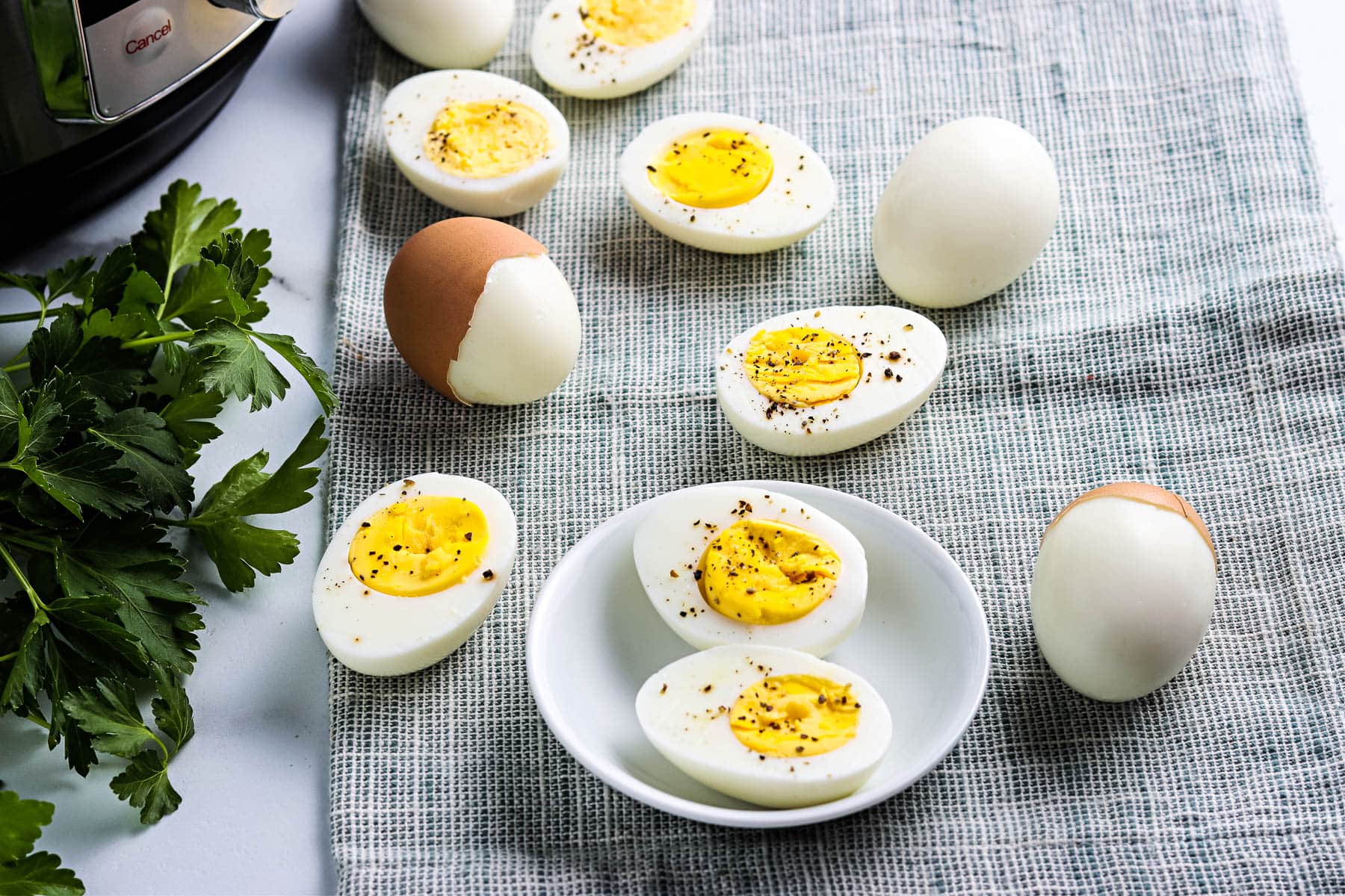 How to Make Hard-Boiled Eggs in the Instant Pot! - Large Family Table