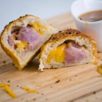 Easy Stuffed Ham and Cheese Biscuits - Upstate Ramblings