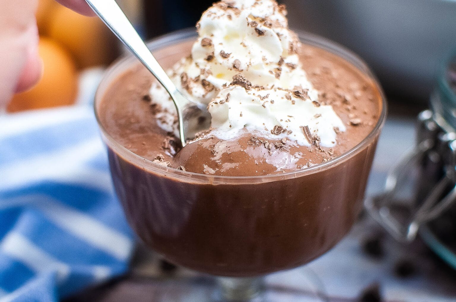 Homemade Chocolate Pudding without Cornstarch - Upstate Ramblings