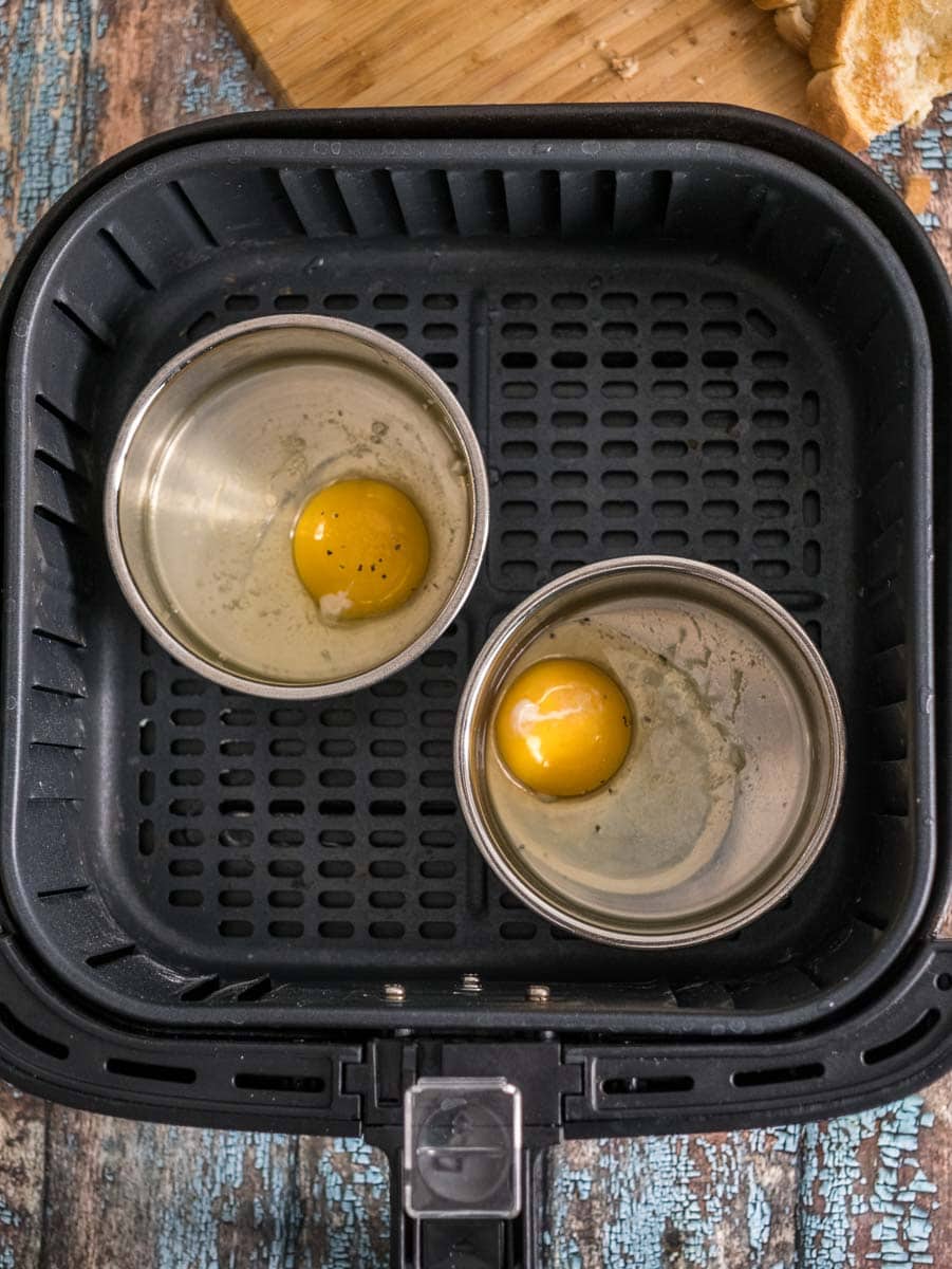 How to make crispy fried egg in air fryer, Recipe in 2023